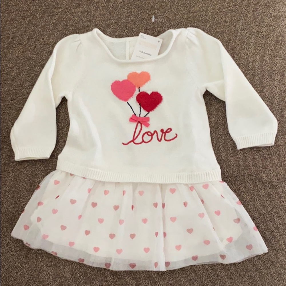 Gymboree baby girl Valentine’s Day top